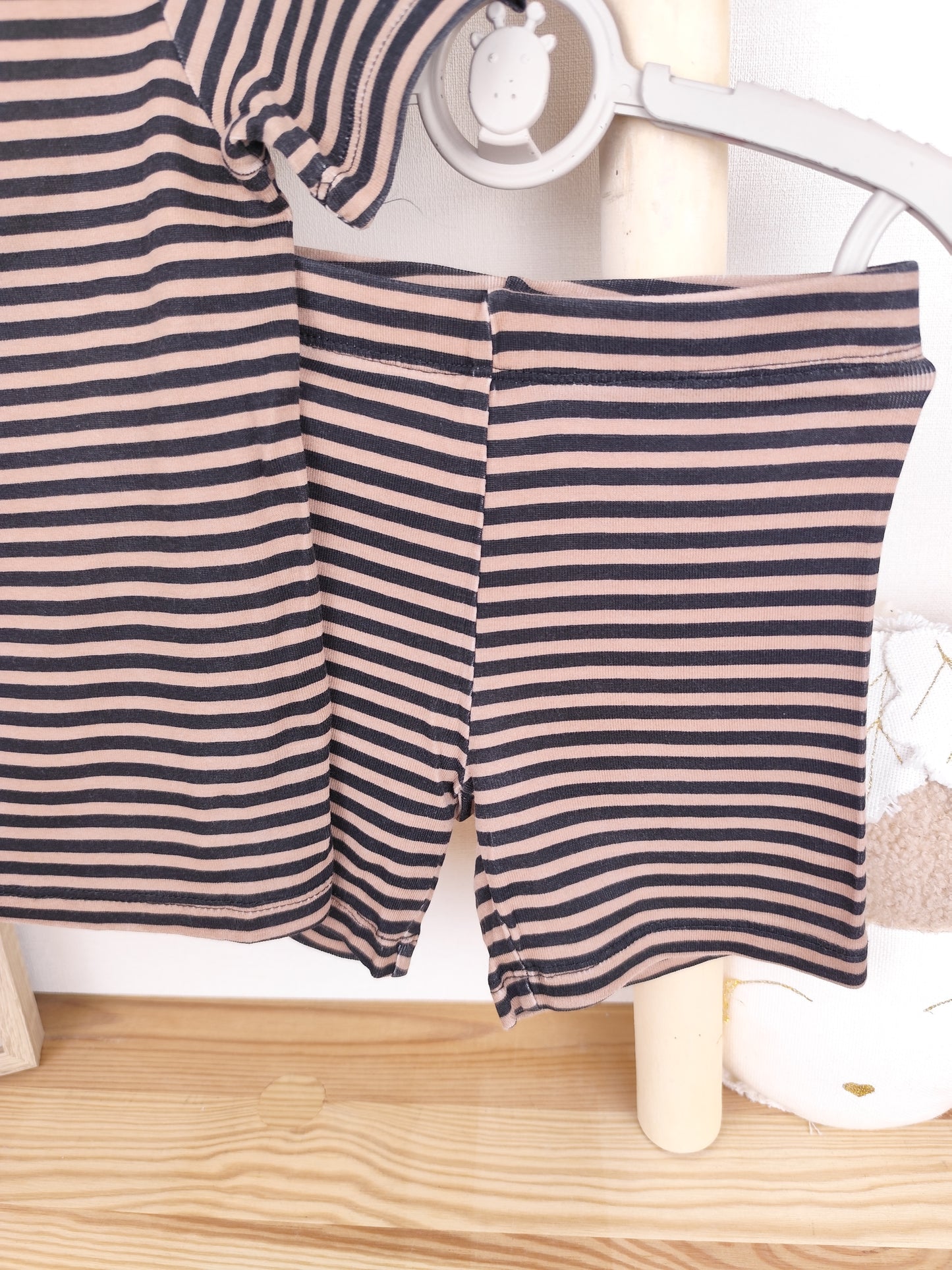 H&M 2-tlg. Schlafanzug - Streifen - Größe 98/104