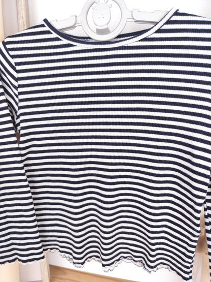 H&M Langarmshirt - gestreift - Größe 98/104