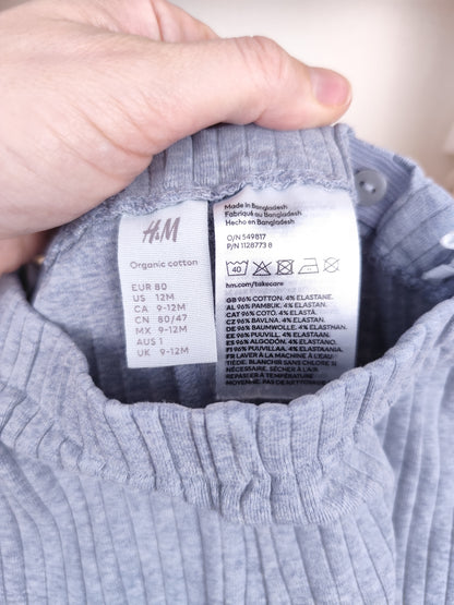 H&M Set - gerippt - Größe 80