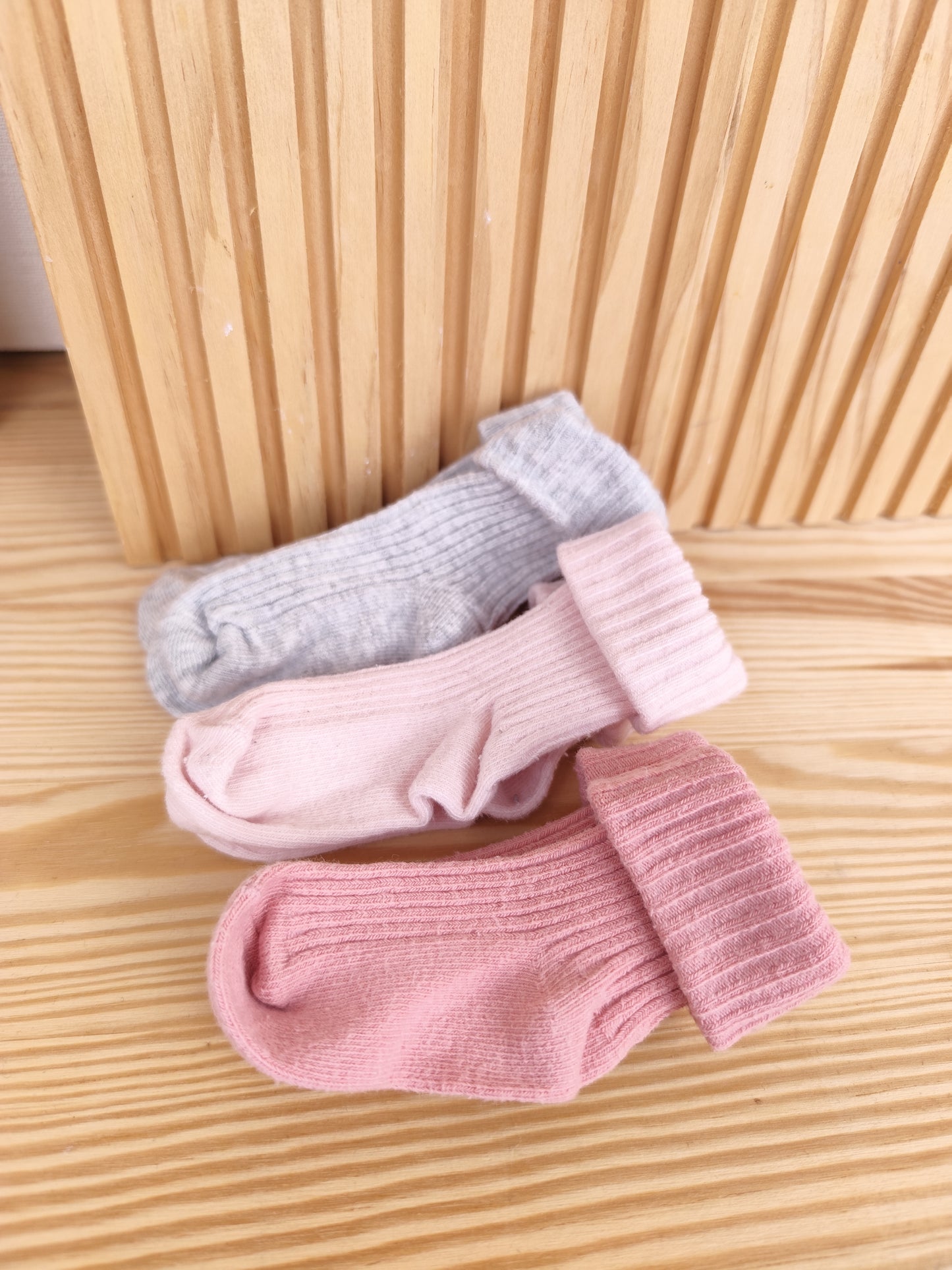 Unbekannt 3 Paar Socken - Größe 62/68