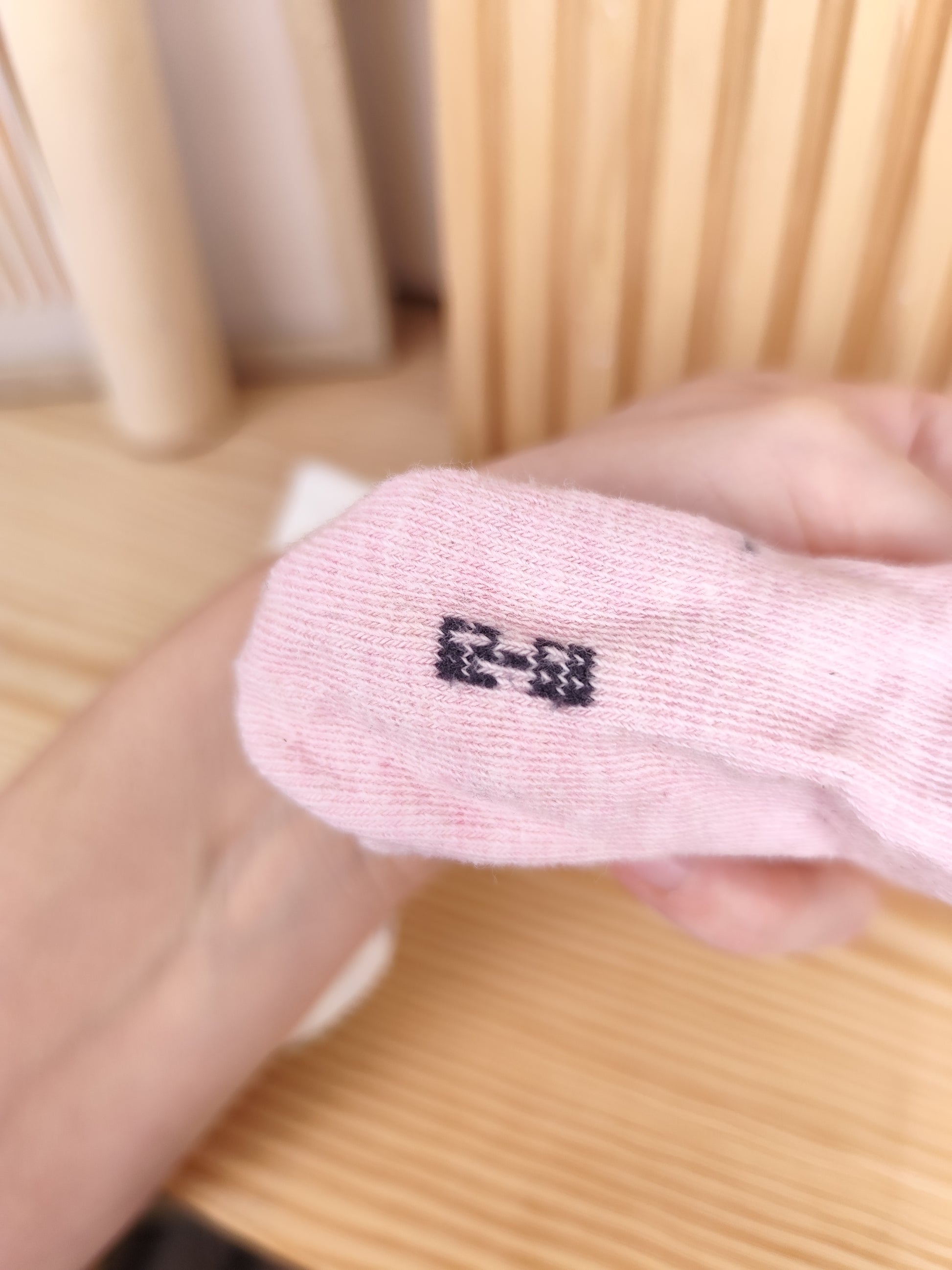 Unbekannt 2 Paar Socken - Herzenswunsch - Größe 62/68