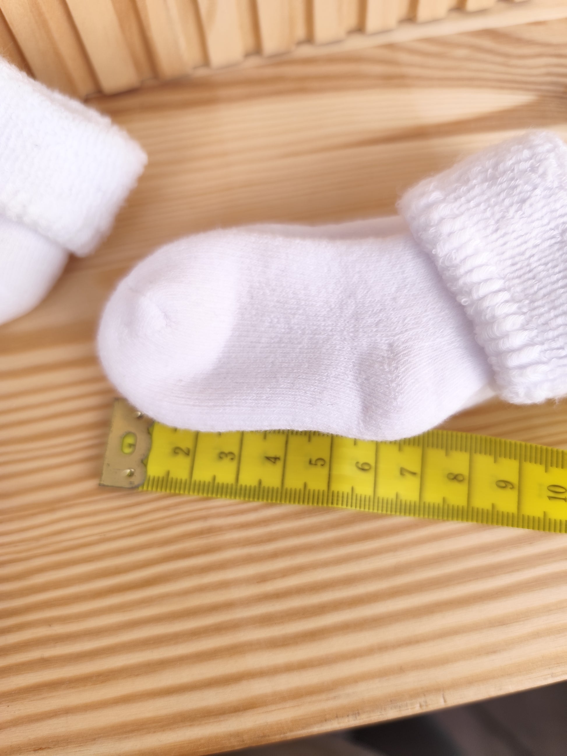 Unbekannt 2 Paar Neugeborenen Socken