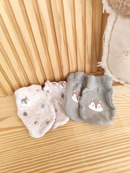 Unbekannt Neugeborenen Fäustlinge