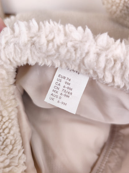 H&M Jacke - Teddy - Größe 74