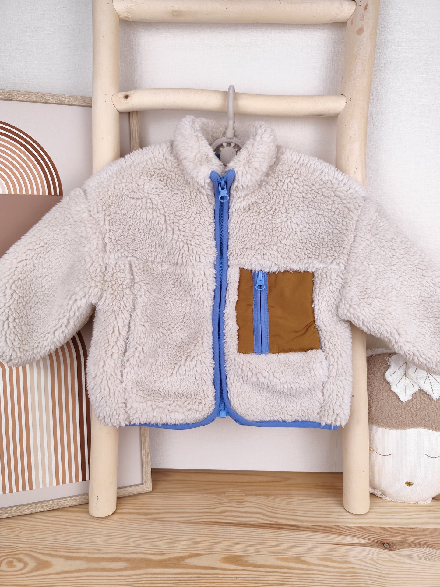 Zara Jacke - Teddy - Größe 80