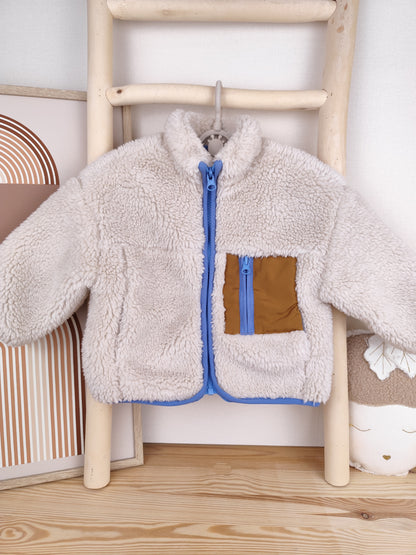 Zara Jacke - Teddy - Größe 80