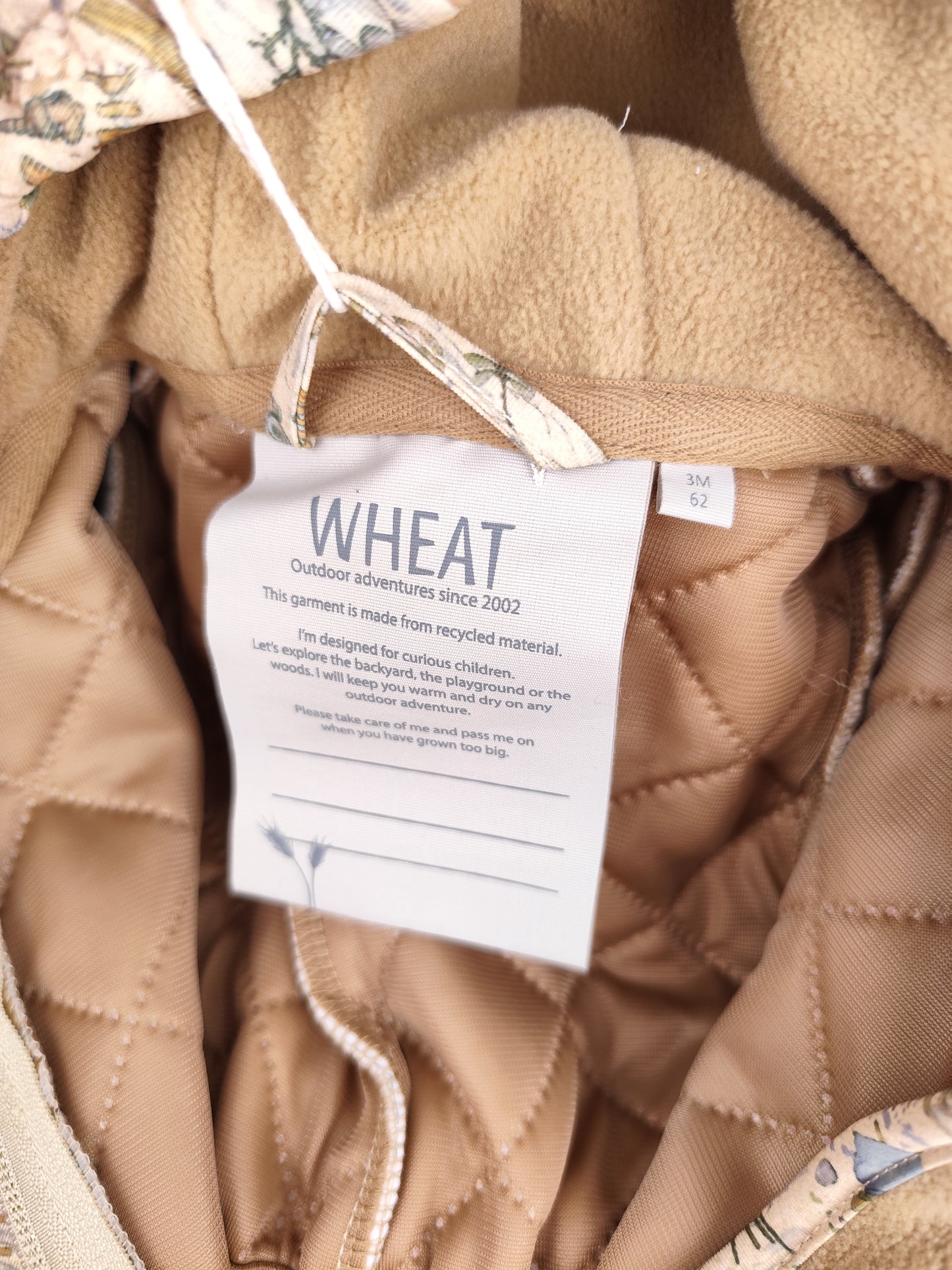 WHEAT Thermoanzug - Größe 62