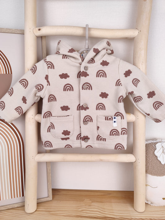 Topomini Jacke - Regenbogen - Größe 62