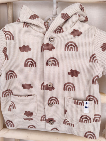 Topomini Jacke - Regenbogen - Größe 62