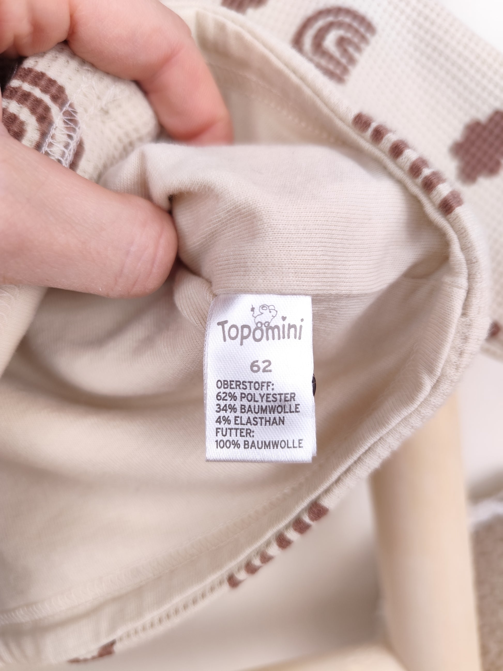 Topomini Jacke - Regenbogen - Größe 62