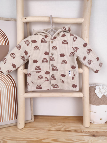 Topomini Jacke - Regenbogen - Größe 62