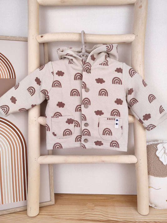 Topomini Jacke - Regenbogen - Größe 62