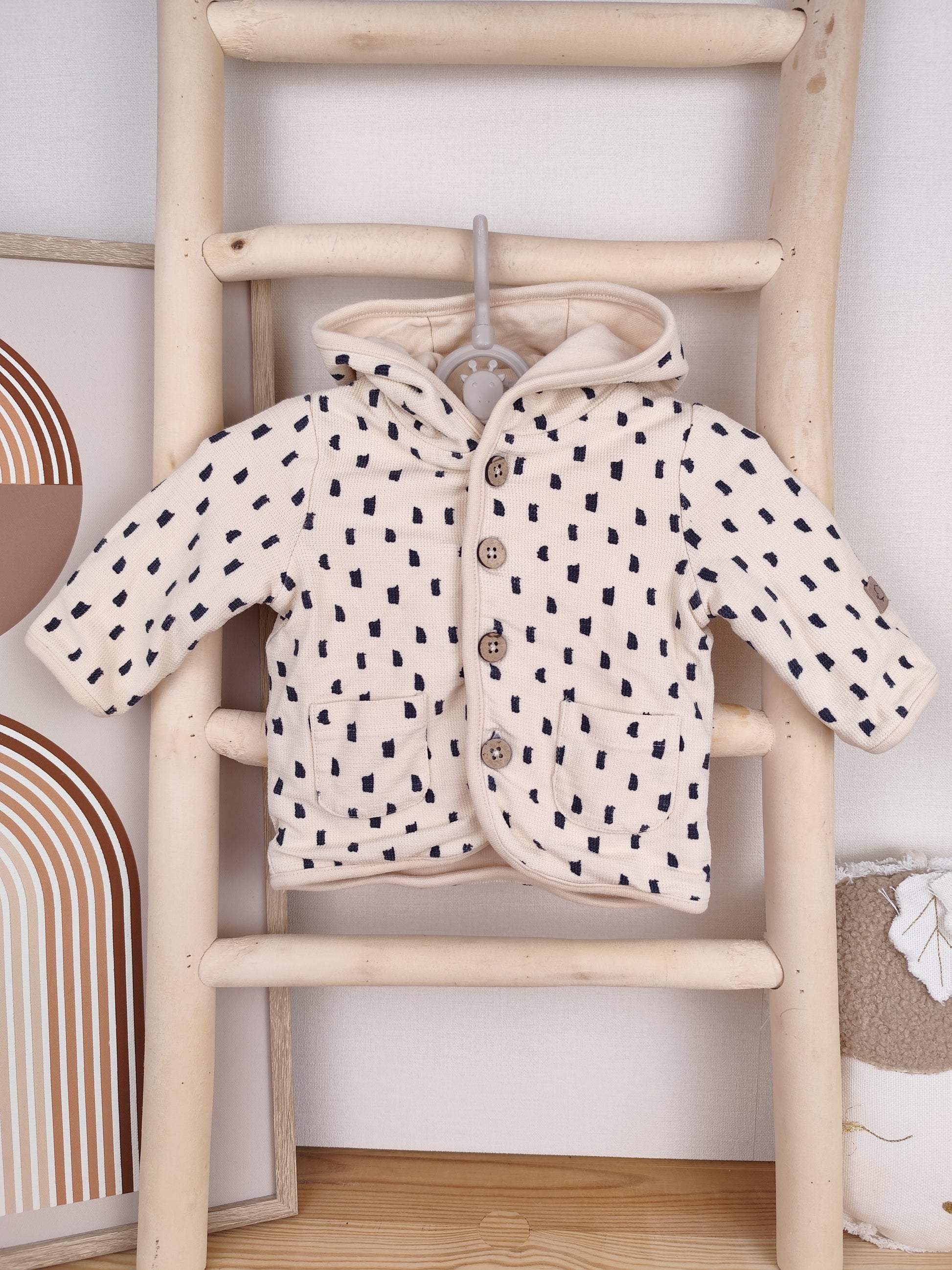 Topomini Jacke - Punkte - Größe 56