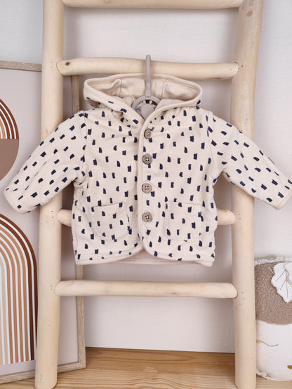 Topomini Jacke - Punkte - Größe 56 (B-Ware)