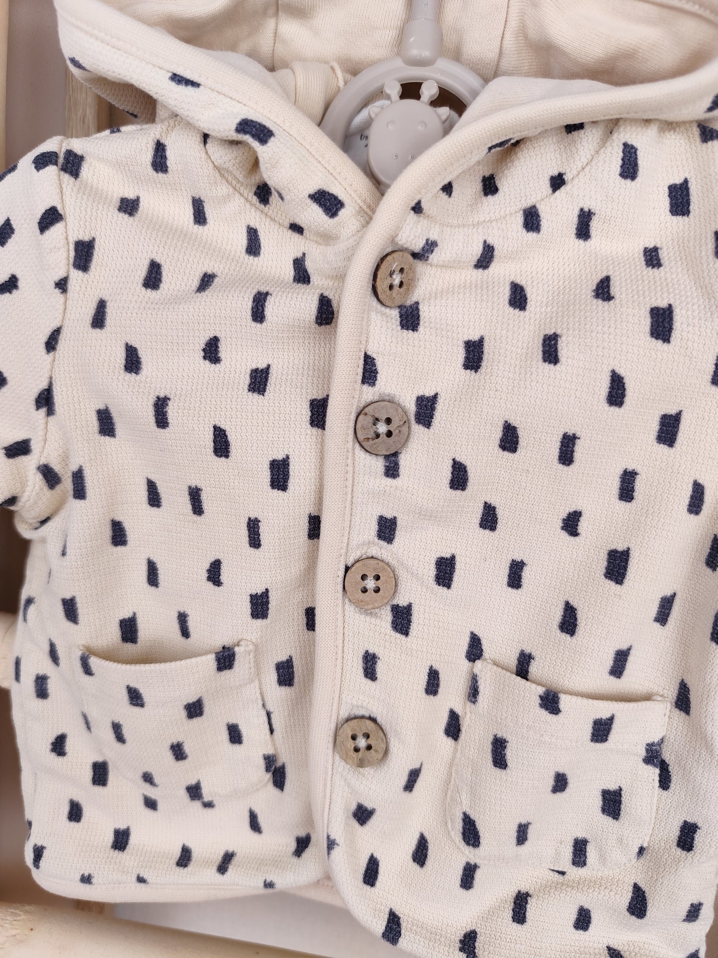 Topomini Jacke - Punkte - Größe 56 (B-Ware)