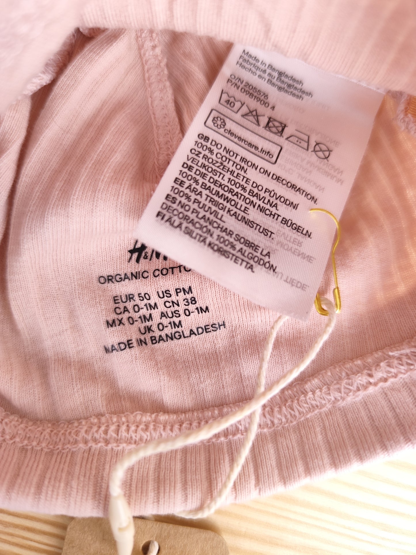 H&M Mütze - gerippt - Größe 50