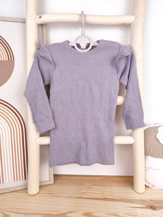 Dilling Langarmshirt - Wolle - Größe 86 (B-Ware)