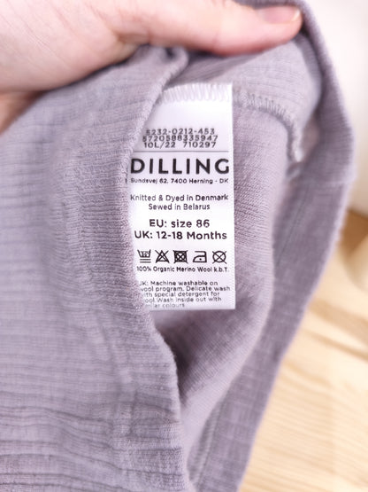 Dilling Langarmshirt - Wolle - Größe 86 (B-Ware)