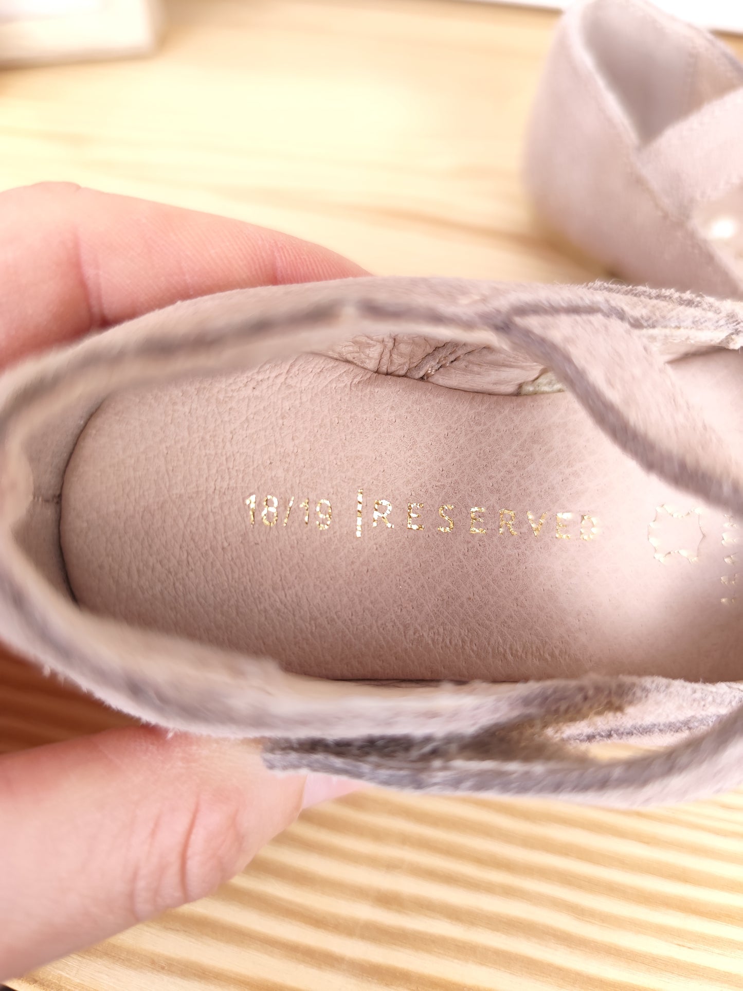 Reserved Ballerinas - Größe 18/19