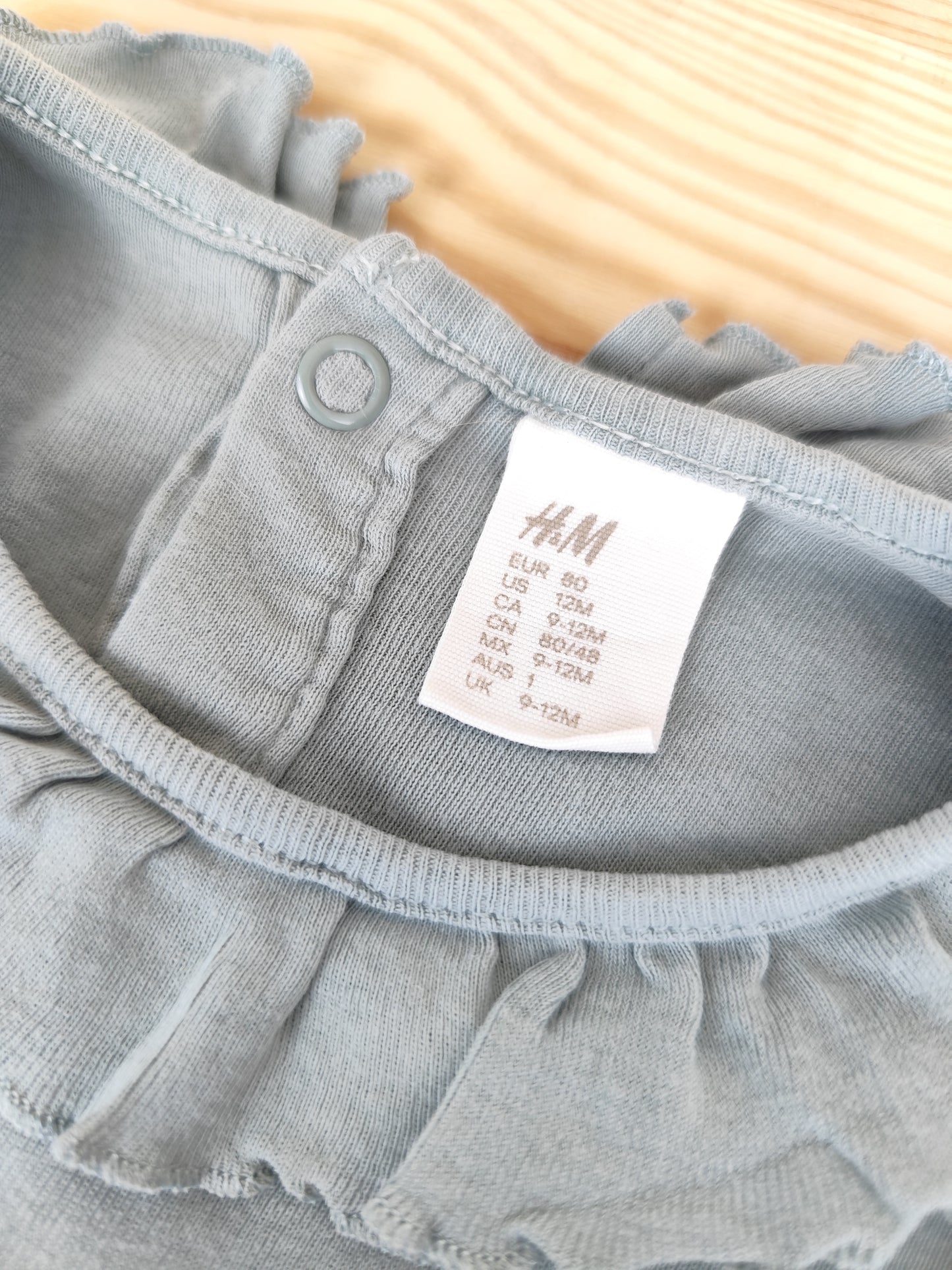 H&M Body - Rüschen - Größe 80