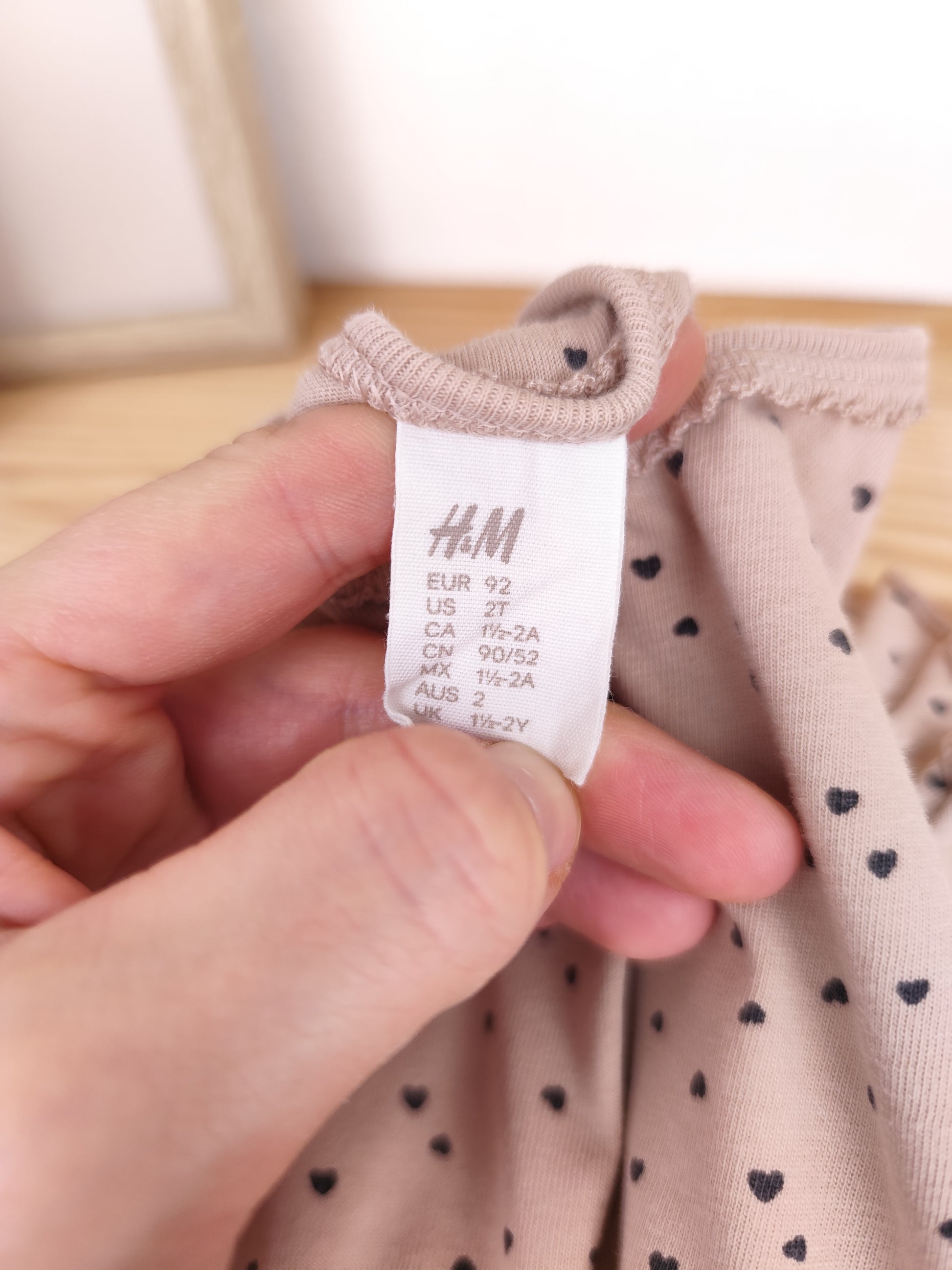 H&M Body - Herzen - Größe 92