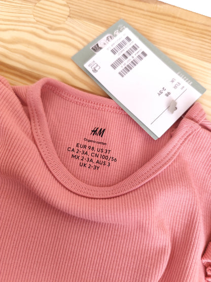 H&M Body - gerippt - Größe 98