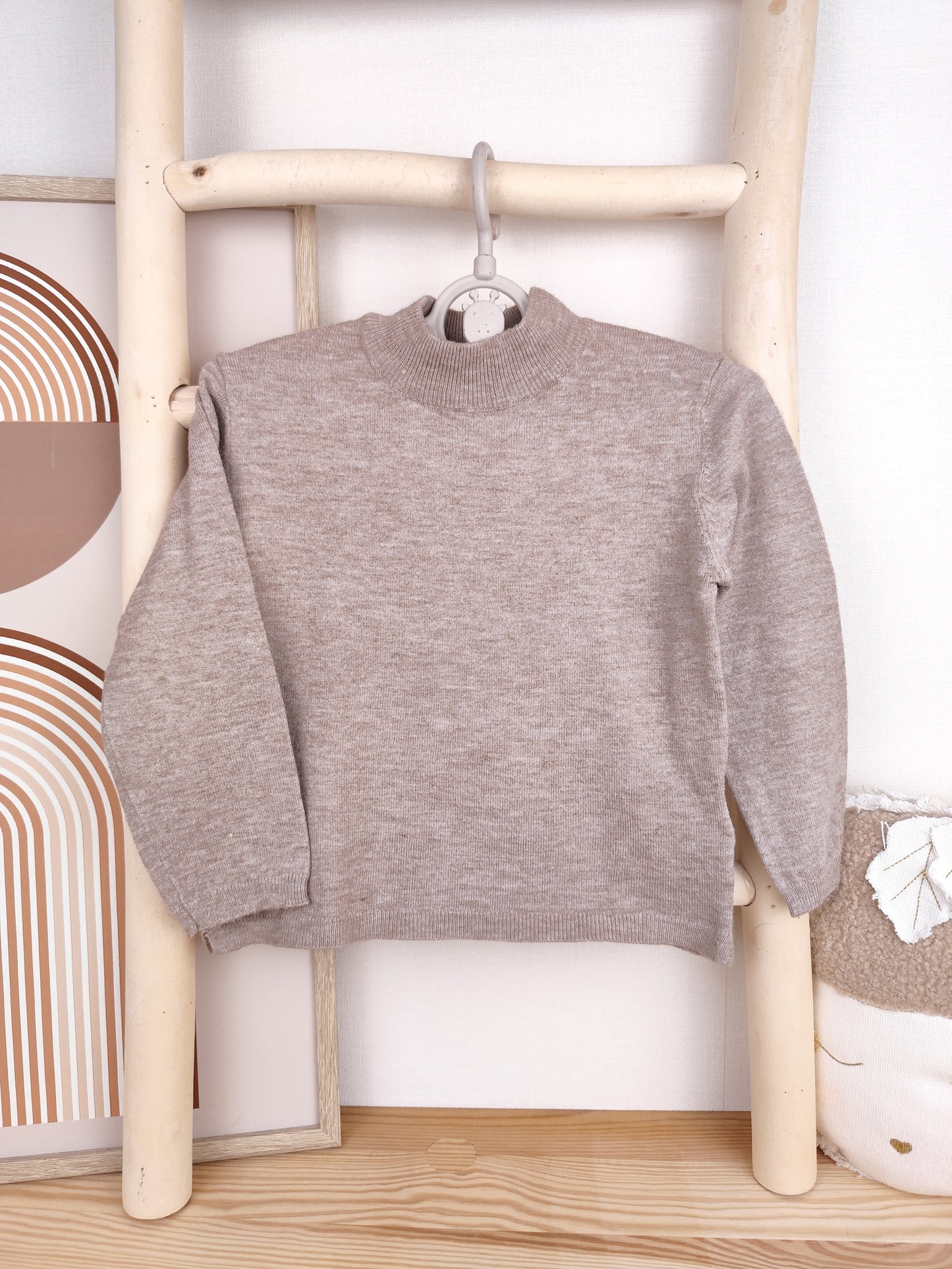 Zara Pullover mit Stehkragen - Größe 92