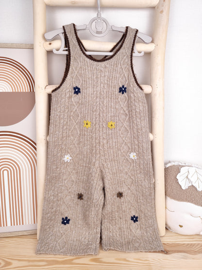 Zara Jumpsuit - Blumen - Größe 86