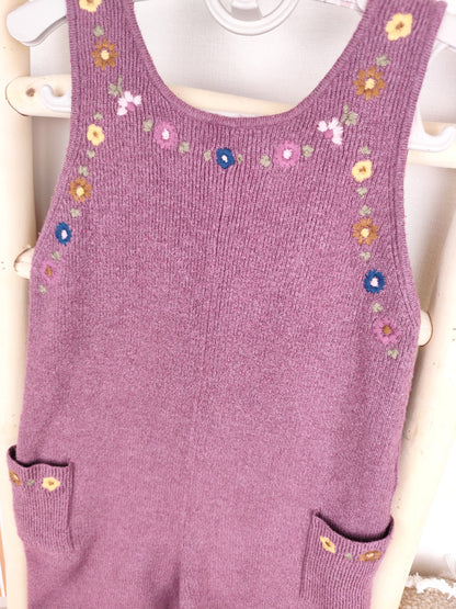 Zara Jumpsuit - Blumen - Größe 98