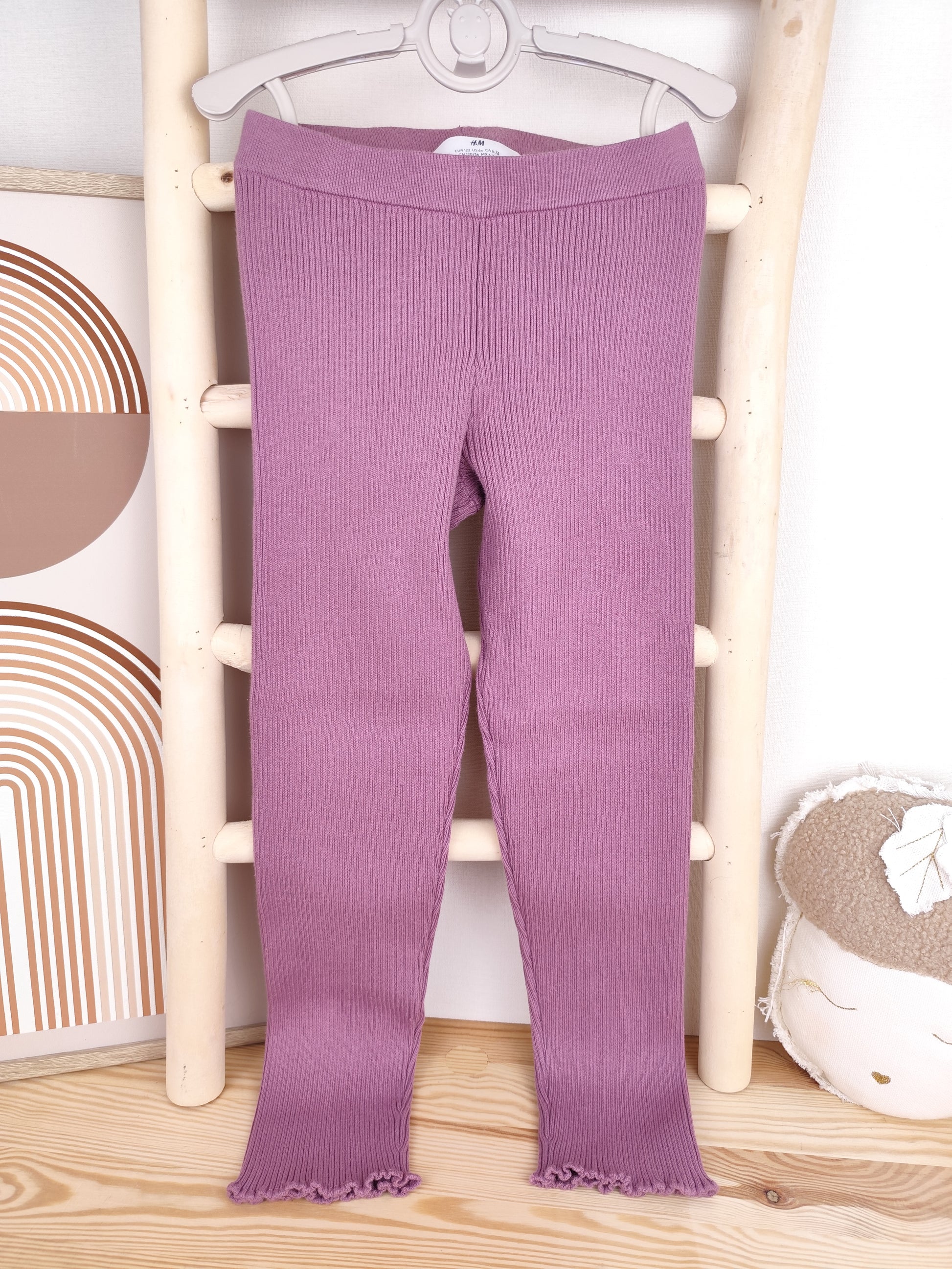 H&M Leggings - Strick - Größe 122