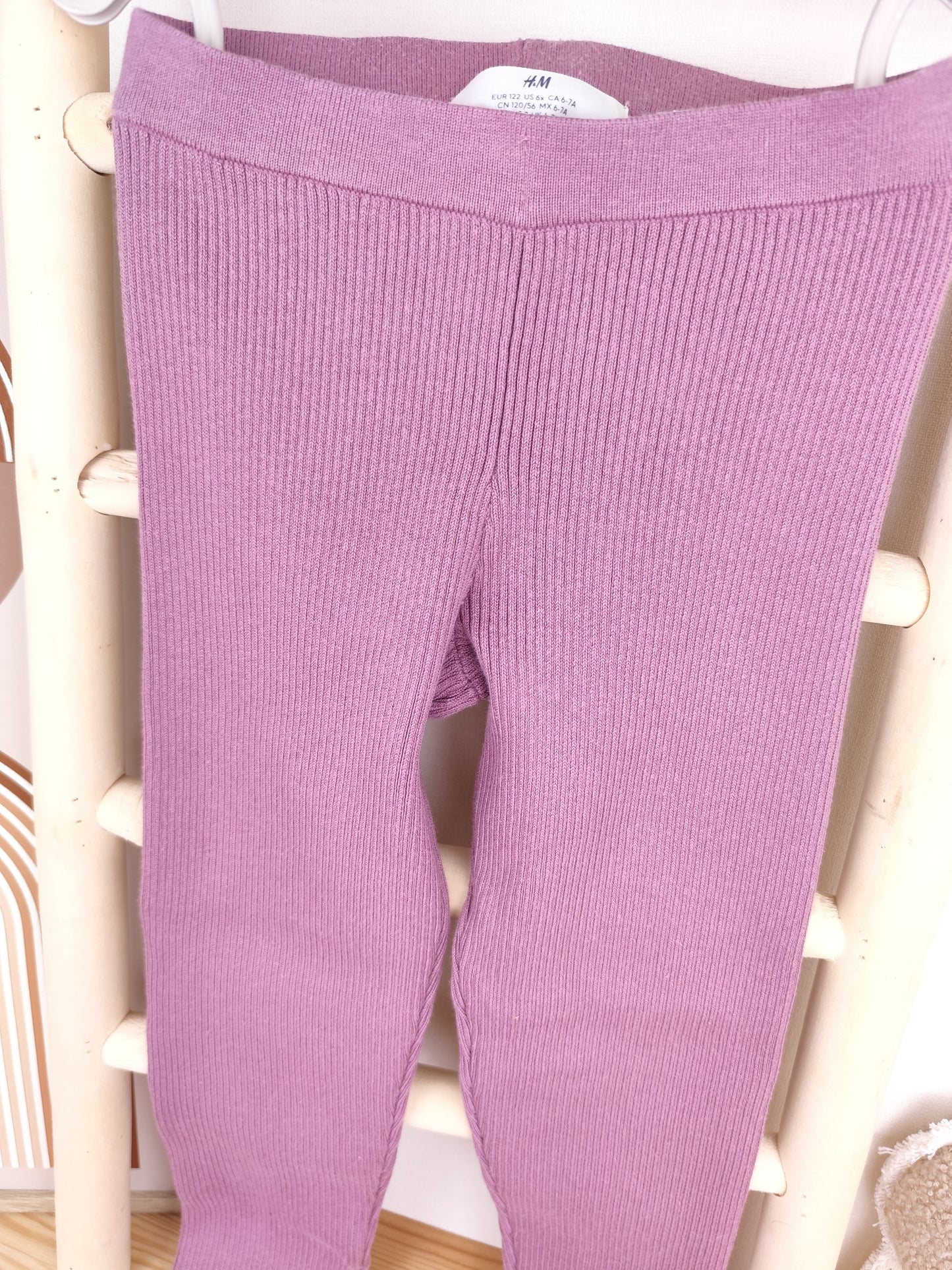 H&M Leggings - Strick - Größe 122