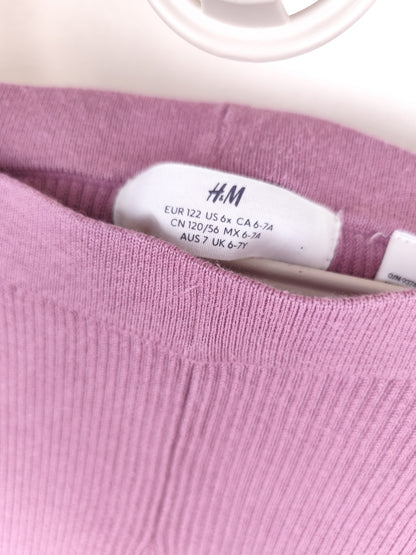 H&M Leggings - Strick - Größe 122