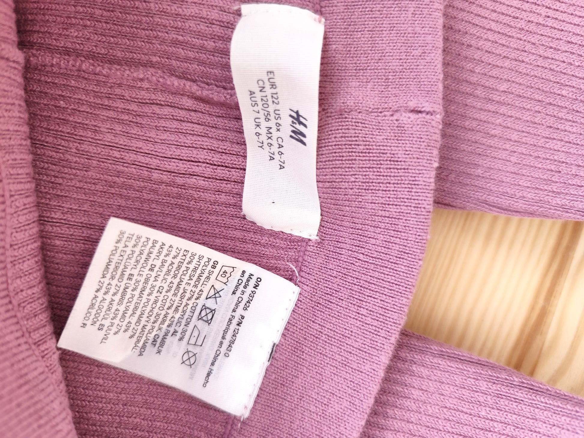 H&M Leggings - Strick - Größe 122