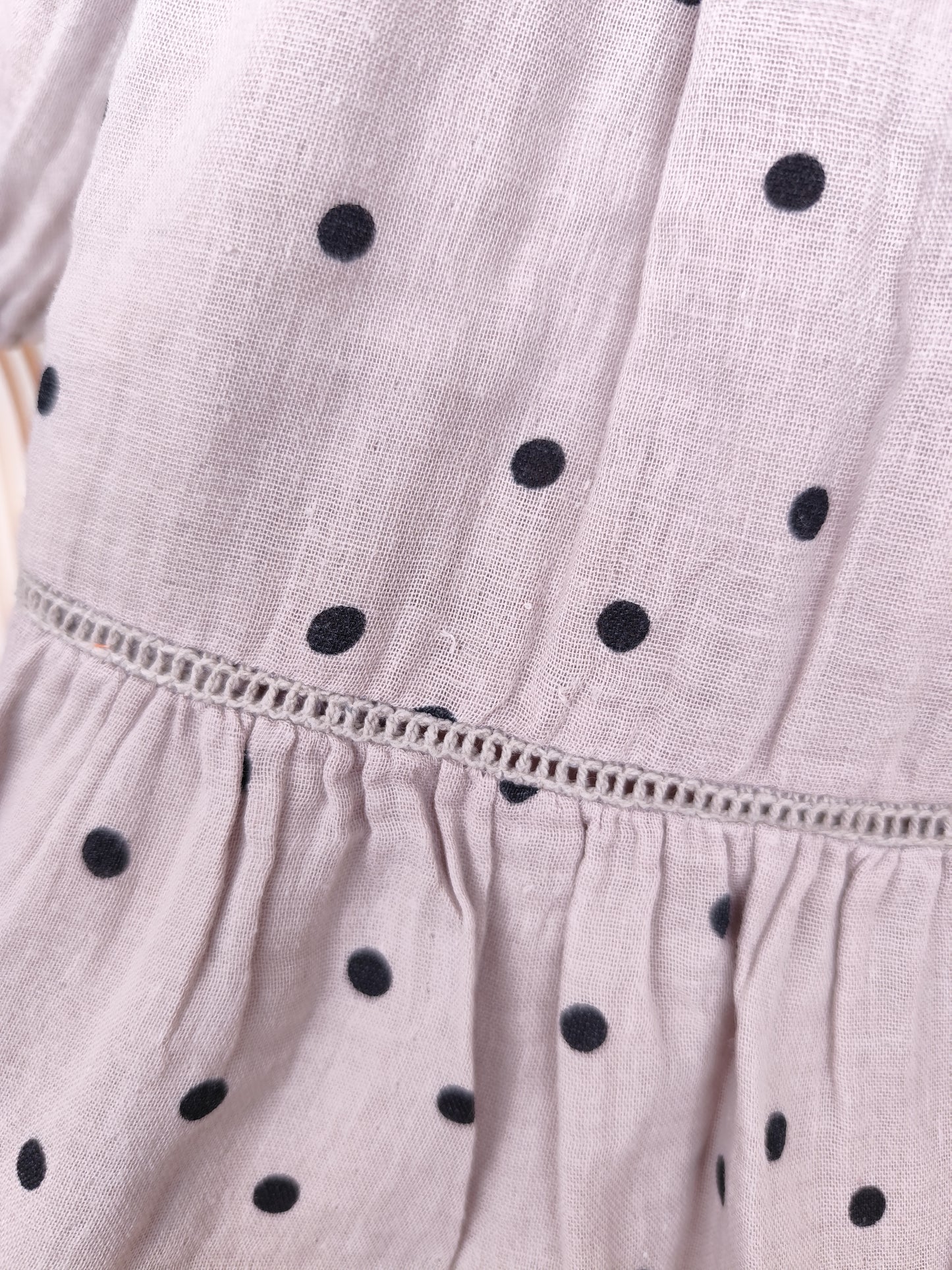 Staccato - Kleid - gepunktet - Größe 80