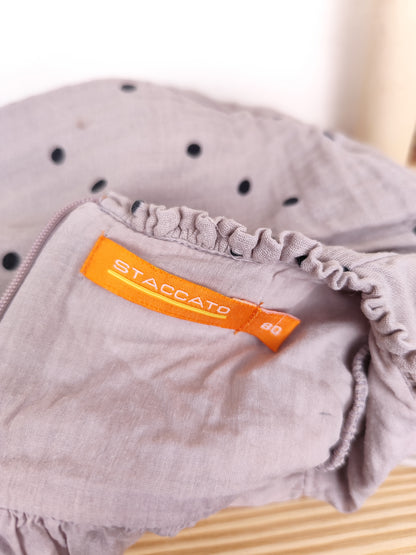 Staccato - Kleid - gepunktet - Größe 80