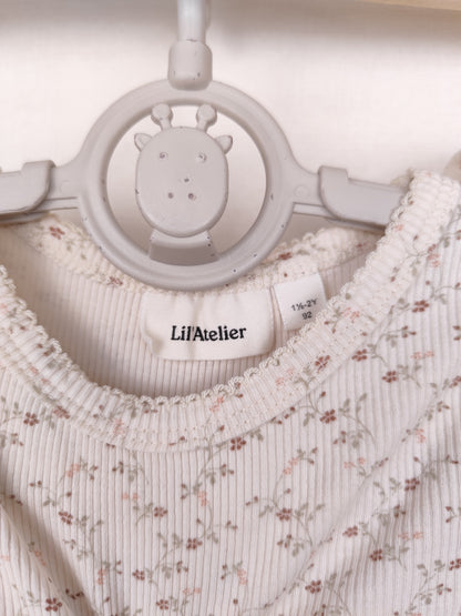 Lil' Atelier - Kleid - Blumen - Größe 92