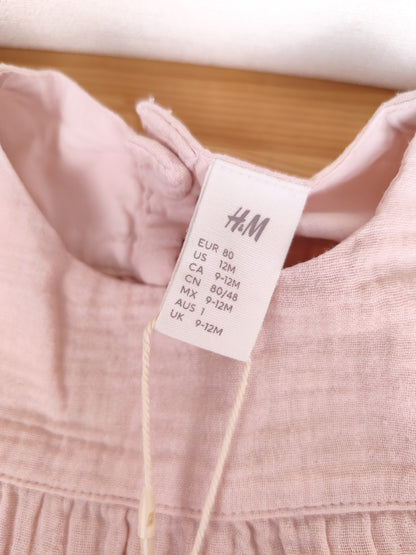 H&M - Shirt - Musselin - Größe 80