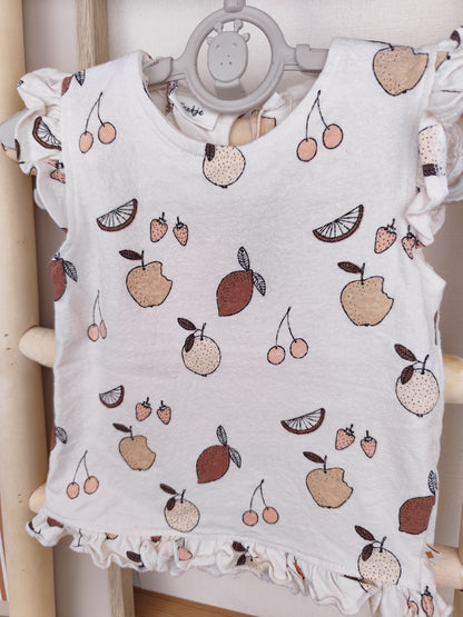 Feetje - Shirt - Früchte - Größe 74