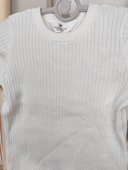H&M - T-Shirt - Strick - Größe 122/128