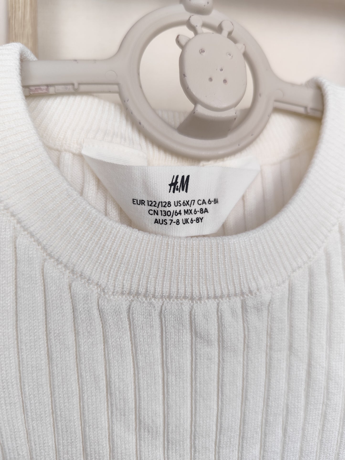 H&M - T-Shirt - Strick - Größe 122/128