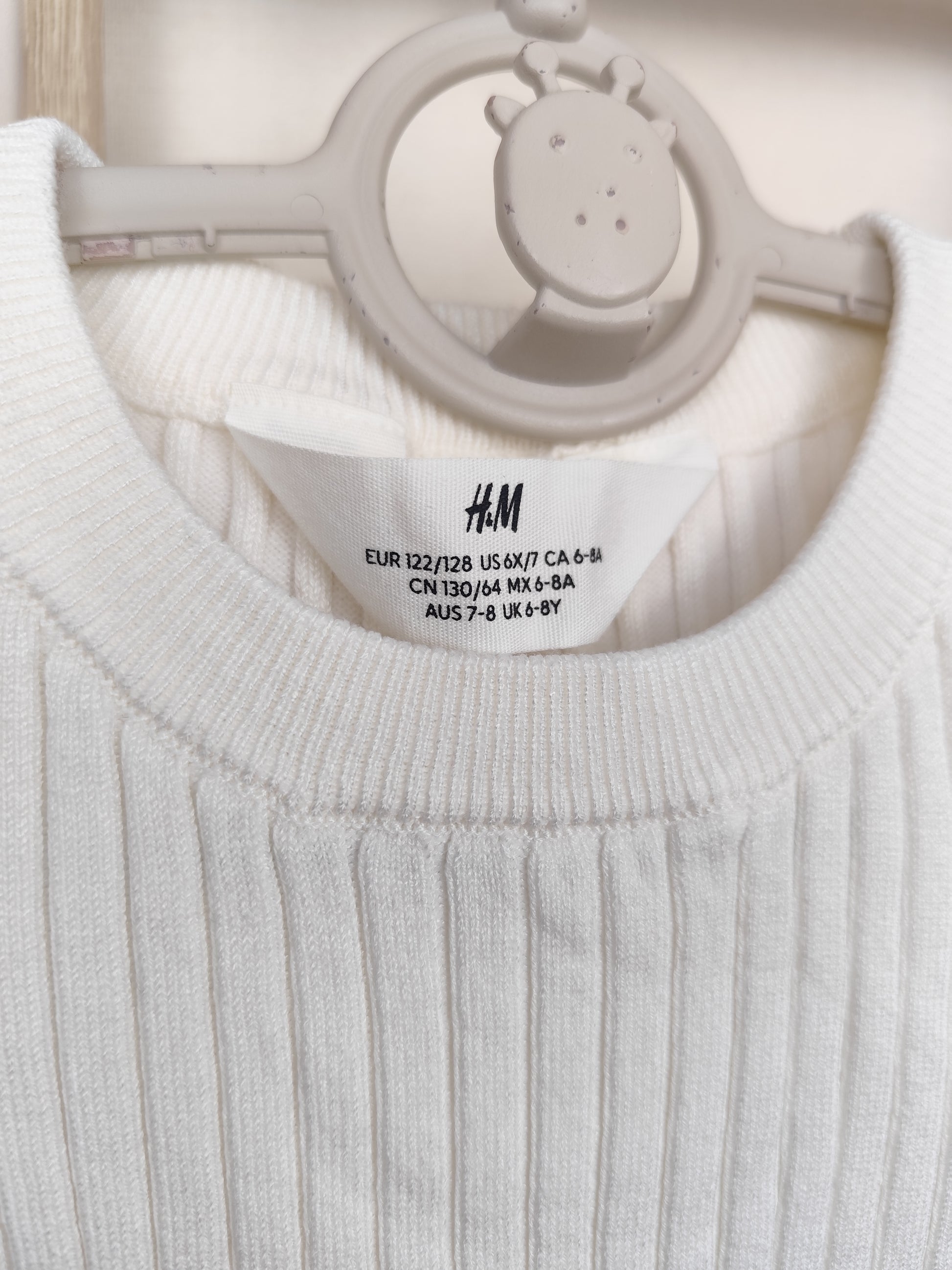 H&M - T-Shirt - Strick - Größe 122/128