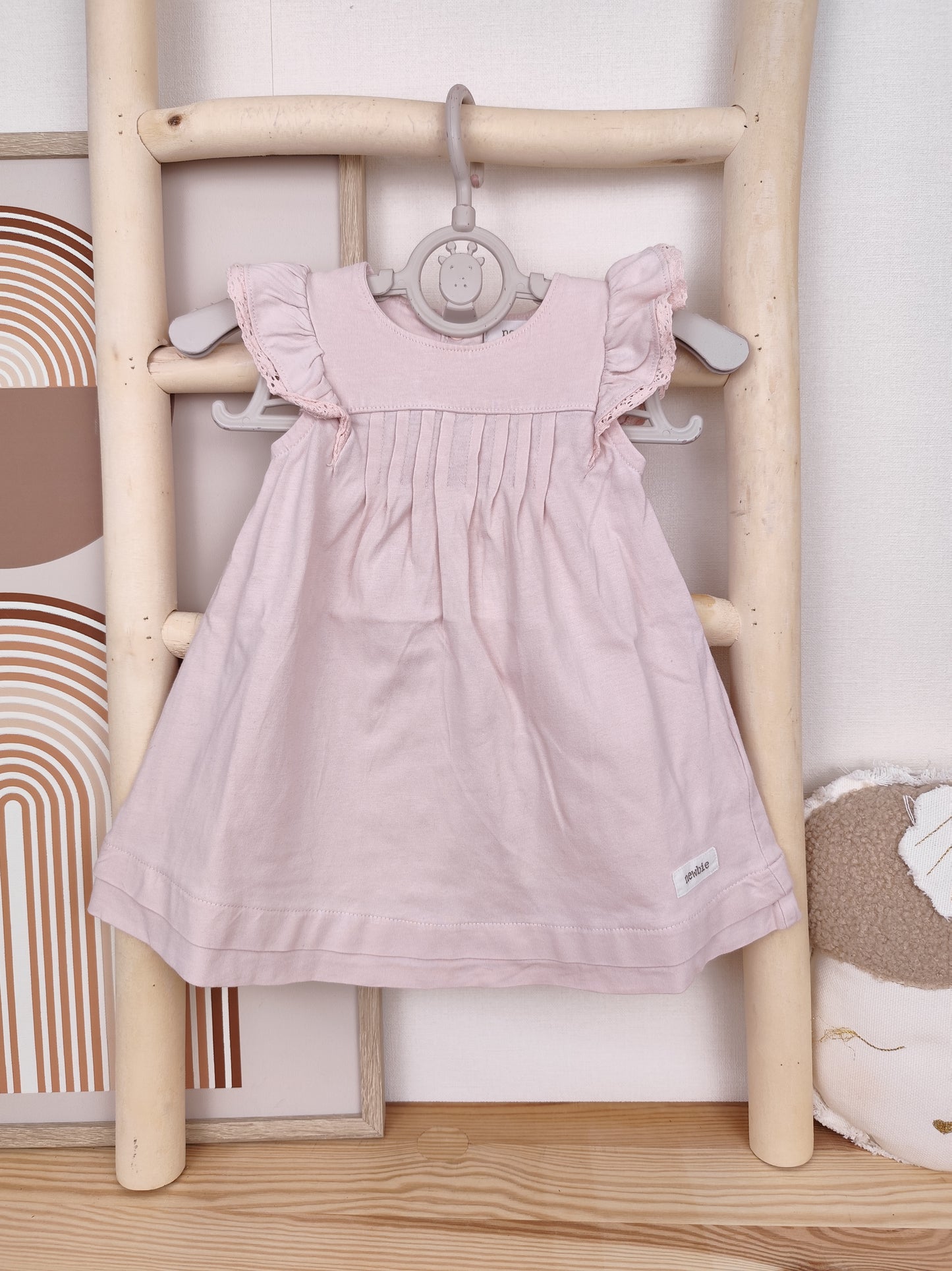 Newbie - Kleid - Rüschen - Größe 68