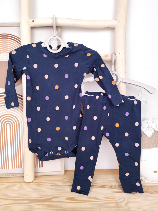 Name It - Set - Punkte - Größe 68 (B-Ware)