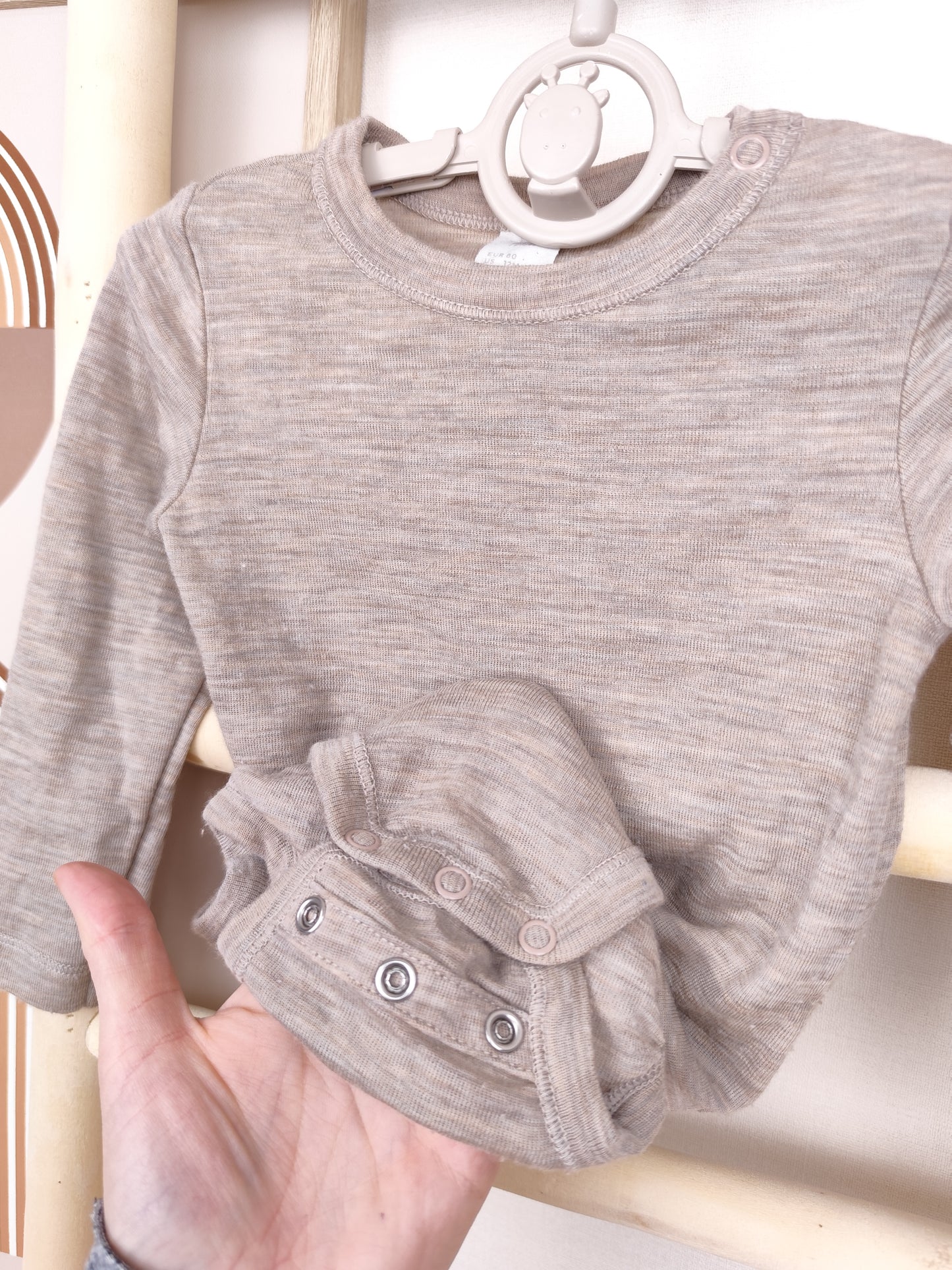 H&M - Body - Wolle - Größe 80 (B-Ware)