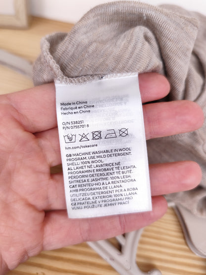 H&M - Body - Wolle - Größe 80 (B-Ware)