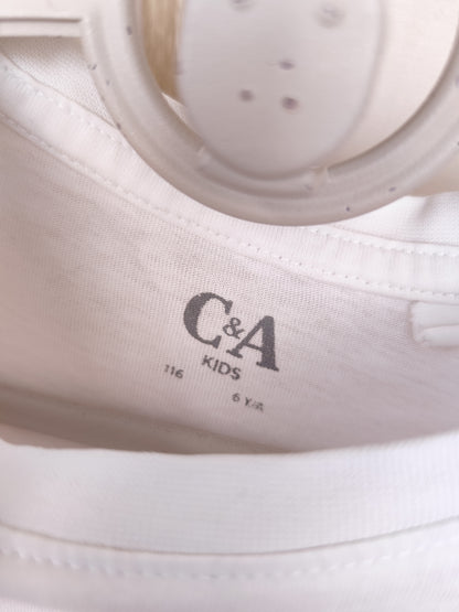 C&A - Langarmshirt - Größe 116 (B-Ware)