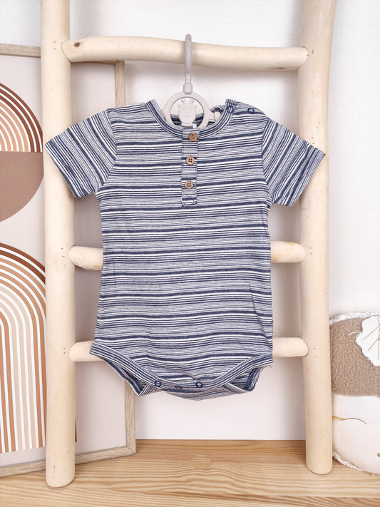 Topomini - Body - gestreift - Größe 74/80