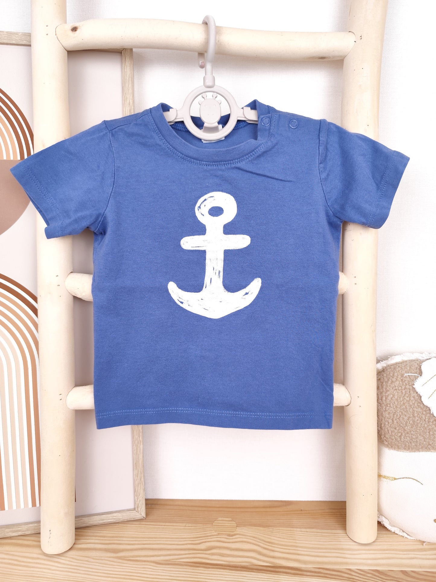 H&M - T-Shirt - Anker - Größe 80