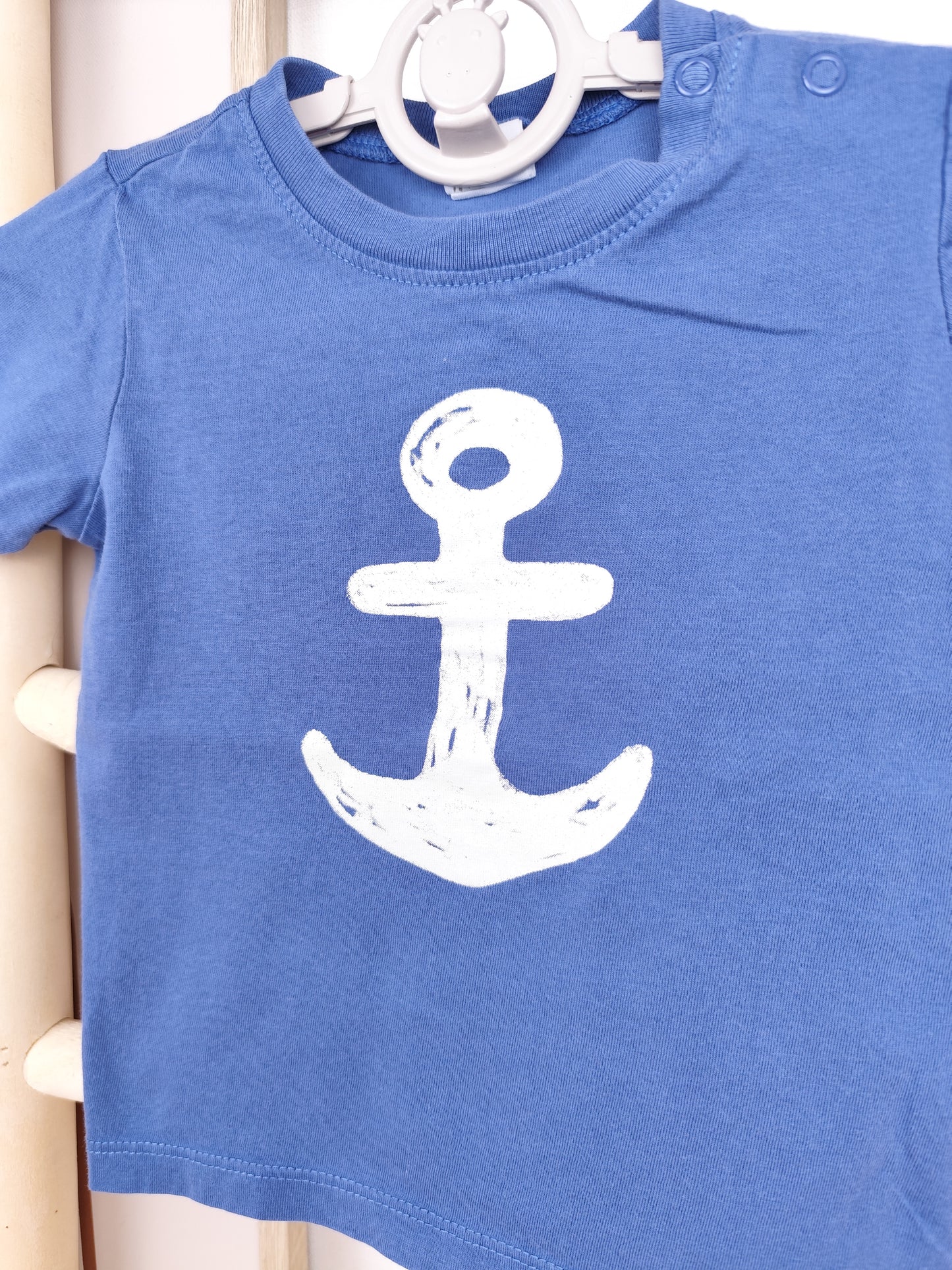 H&M - T-Shirt - Anker - Größe 80