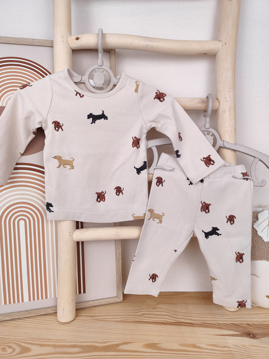 H&M - Set - Hunde - Größe 62